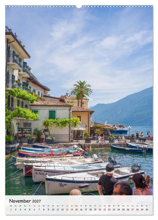 Produktbild: Limone sul Garda - Perle am Westufer des Gardasees (Wandkalender 2027 DIN A2 hoch), CALVENDO Monatskalender