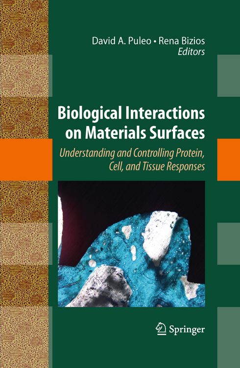 Produktbild: Biological Interactions on Materials Surfaces