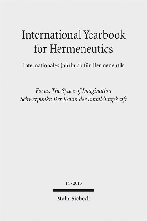 Produktbild: International Yearbook for Hermeneutics / Internationales Jahrbuch f&uuml;r Hermeneutik