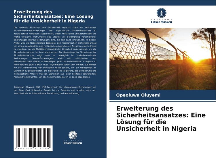 Produktbild: Erweiterung des Sicherheitsansatzes: Eine L&ouml;sung f&uuml;r die Unsicherheit in Nigeria