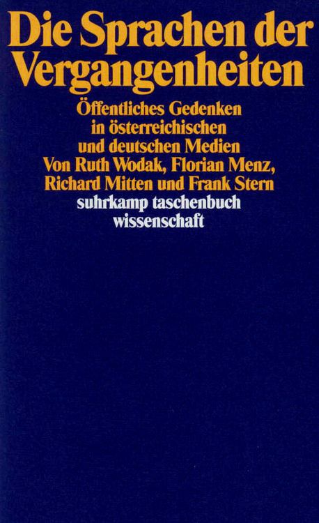 Produktbild: Die Sprachen der Vergangenheit