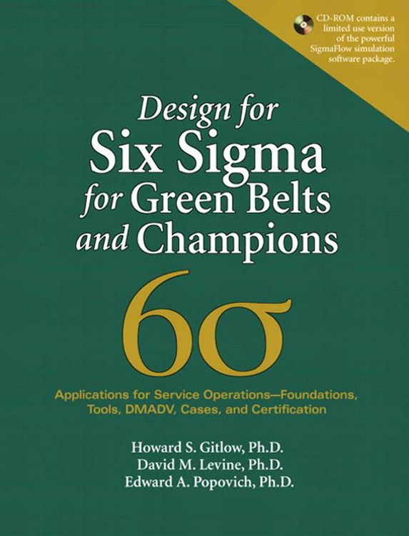 Produktbild: Design for Six Sigma for Green Belts and Champions