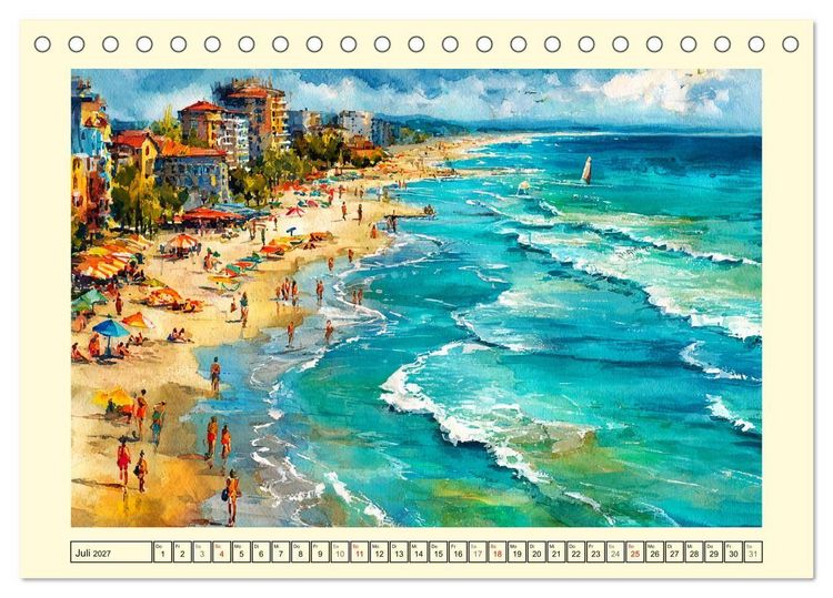 Produktbild: Rum&auml;nien. Zwischen Karpaten und K&uuml;ste (Tischkalender 2027 DIN A5 quer), CALVENDO Monatskalender