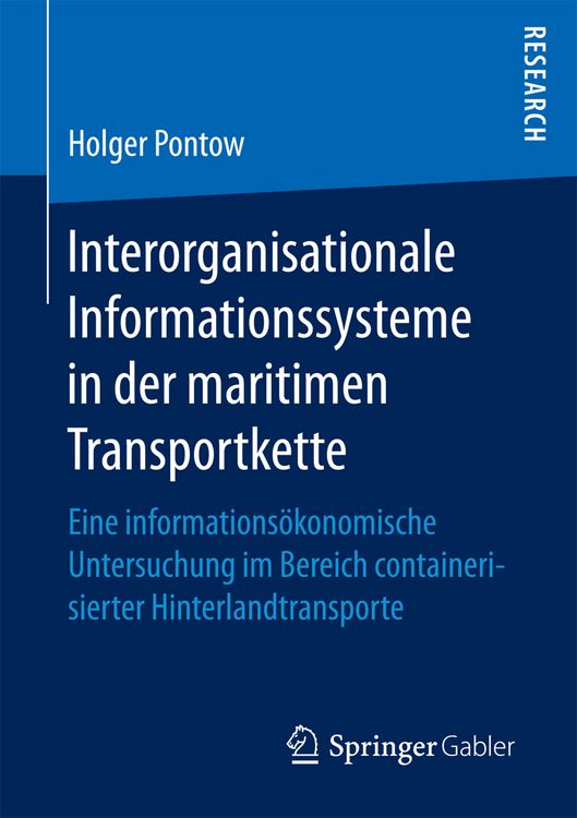 Produktbild: Interorganisationale Informationssysteme in der maritimen Transportkette