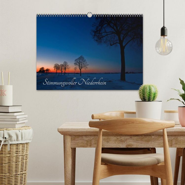 Produktbild: Stimmungsvoller Niederrhein (Wandkalender 2026 DIN A3 quer), CALVENDO Monatskalender