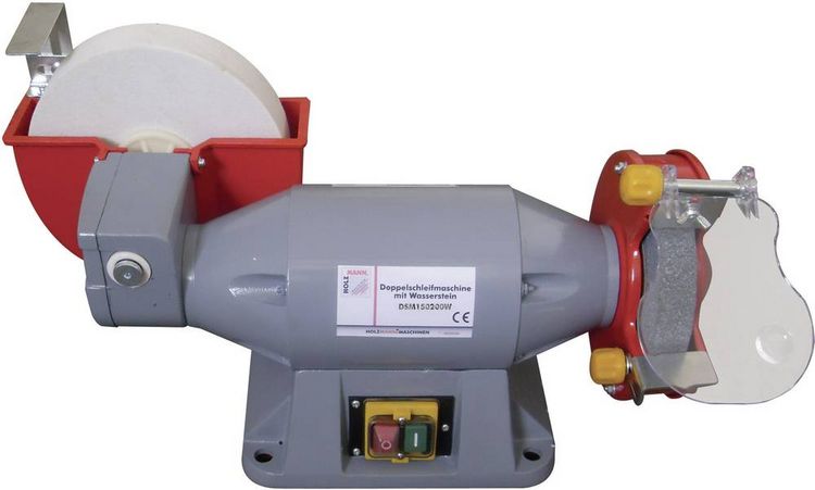 Produktbild: Holzmann Maschinen DSM150200W_230V H040200007 Doppelschleifer 520W 150 mm, 200mm