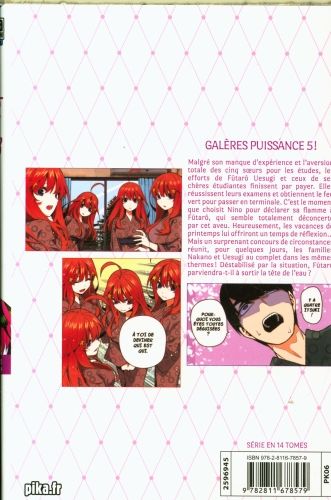 Produktbild: The quintessential quintuplets : &eacute;dition couleur. Tome 8