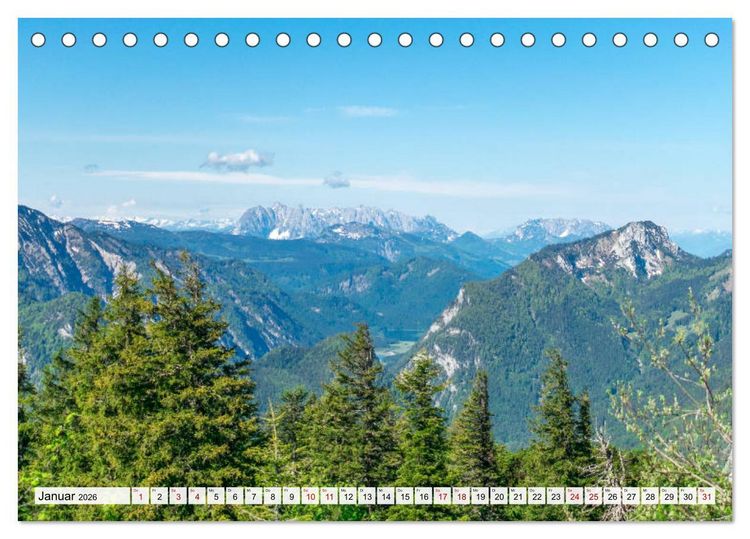 Produktbild: Der Rauschberg (Tischkalender 2026 DIN A5 quer), CALVENDO Monatskalender