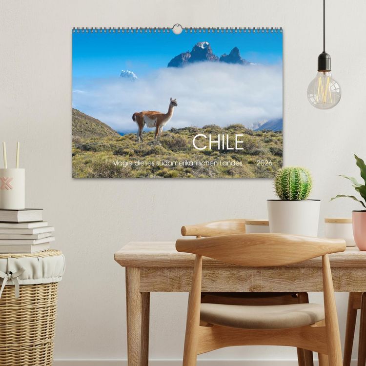 Produktbild: Magie dieses S&uuml;damerikanischen Landes, Chile (Wandkalender 2026 DIN A3 quer), CALVENDO Monatskalender