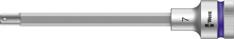Produktbild: Wera 8740 C HF 05003843001 Innen-Sechskant Steckschl&uuml;ssel-Bit-Einsatz 7 mm 1/2\" (12.5 mm)