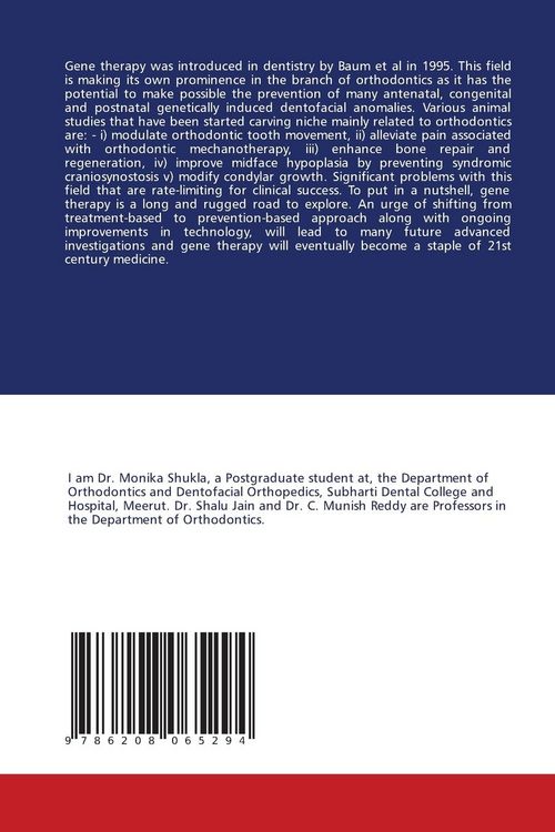 Produktbild: Gene Therapy: Application & Future Scope in Orthodontics