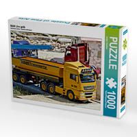 Produktbild: CALVENDO Puzzle MAN Lkw gelb 1000 Teile Lege-Gr&ouml;&szlig;e 64 x 48 cm Foto-Puzzle Bild von Geiger G&uuml;nther