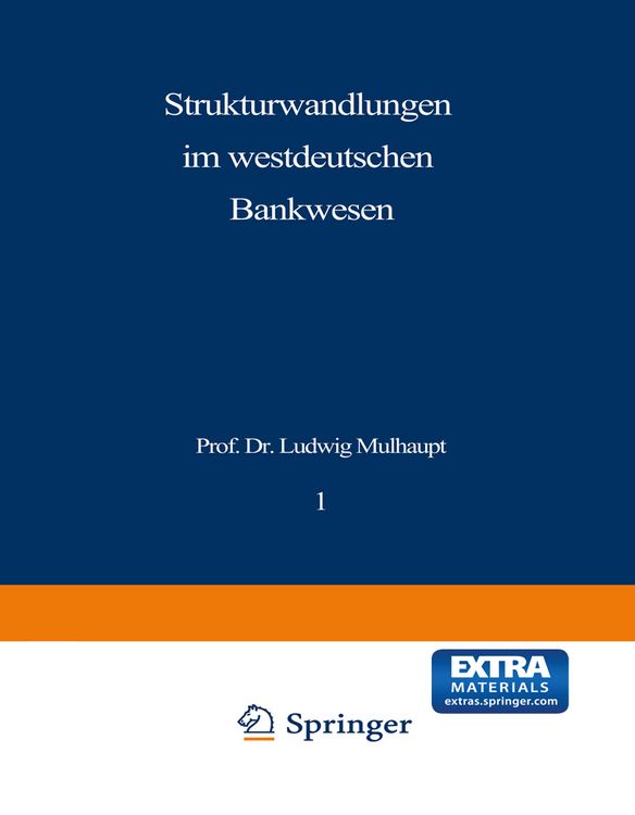 Produktbild: Strukturwandlungen im westdeutschen Bankwesen