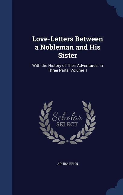 Produktbild: Love-Letters Between a Nobleman and His Sister