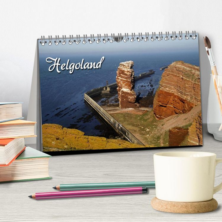Produktbild: Helgoland (Tischkalender 2026 DIN A5 quer), CALVENDO Monatskalender