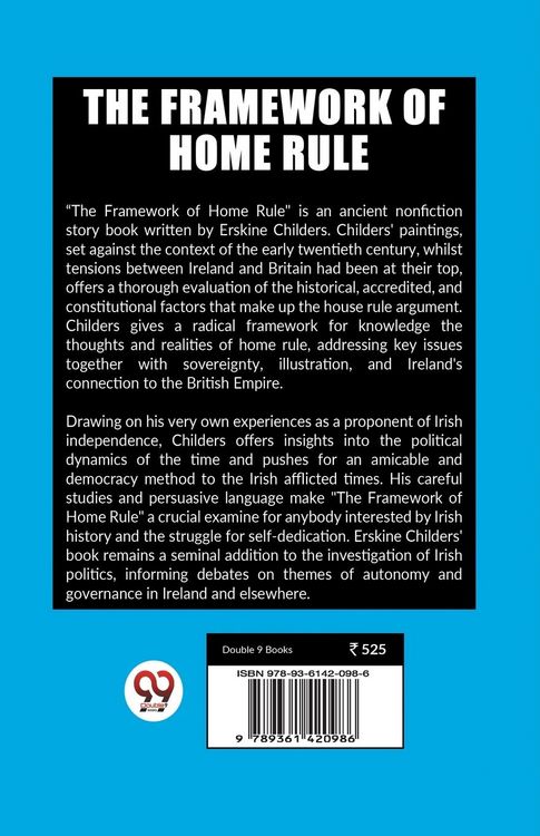 Produktbild: The Framework of Home Rule