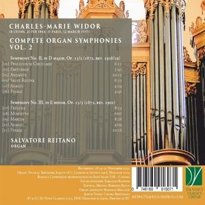 Produktbild: Complete Organ Symphonies Vol. 2