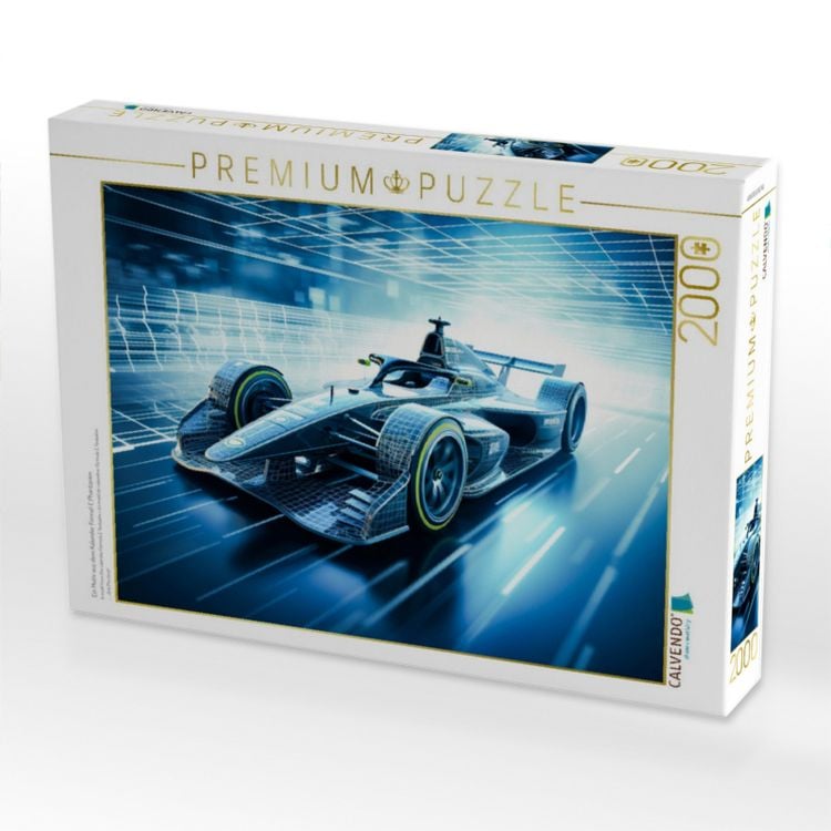 Produktbild: CALVENDO Puzzle Ein Motiv aus dem Kalender Formel E Phantasien | 2000 Teile Lege-Gr&ouml;&szlig;e 90x67cm Foto-Puzzle f&uuml;r gl&uuml;ckliche Stunden