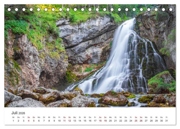 Produktbild: Alpenland &Ouml;sterreich (Tischkalender 2026 DIN A5 quer), CALVENDO Monatskalender