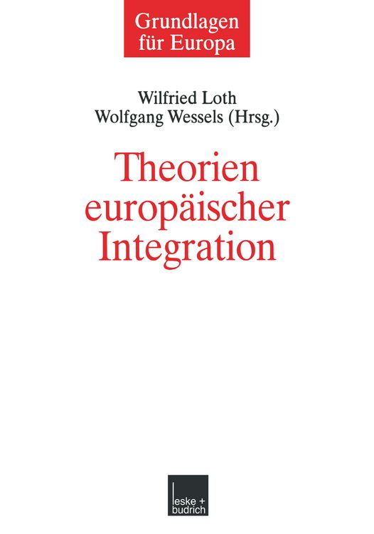 Produktbild: Theorien europ&auml;ischer Integration