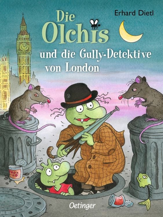 Produktbild: Die Olchis und die Gully-Detektive von London
