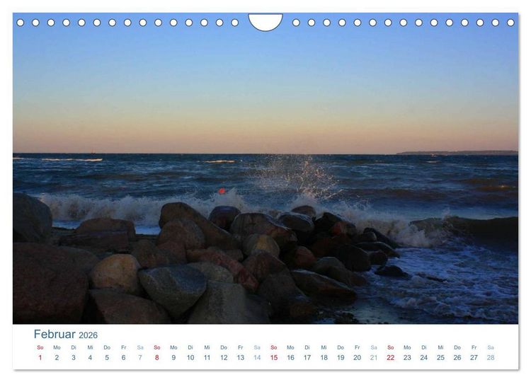 Produktbild: Schwansen 2026. Impressionen zwischen Schlei und Ostsee (Wandkalender 2026 DIN A4 quer), CALVENDO Monatskalender