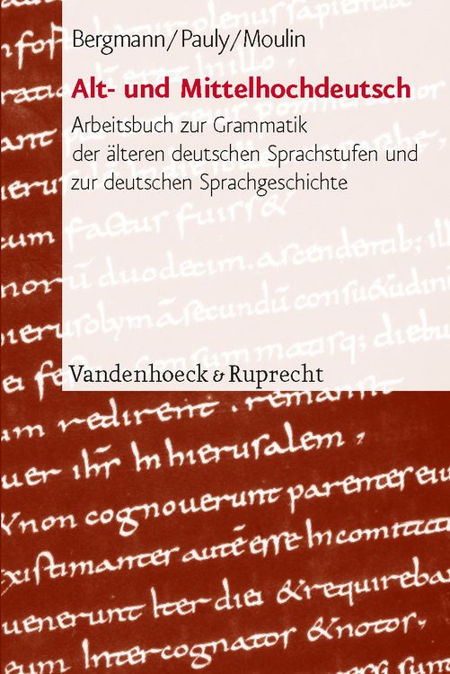 Produktbild: Alt- und Mittelhochdeutsch