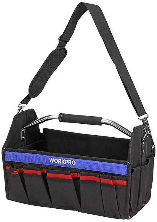 Produktbild: WorkPro WP281011 Werkzeugtasche unbest&uuml;ckt (L x B x H) 410 x 235 x 270mm