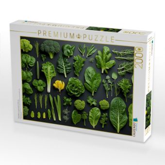 Produktbild: CALVENDO Puzzle Salatbl&auml;tter zur gesunden Ern&auml;hrung | 2000 Teile Lege-Gr&ouml;&szlig;e 90x67cm Foto-Puzzle f&uuml;r gl&uuml;ckliche Stunden