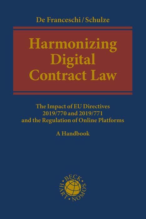 Produktbild: Harmonizing Digital Contract Law