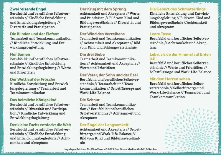 Produktbild: Impulsgeschichten f&uuml;r Kita-Teams