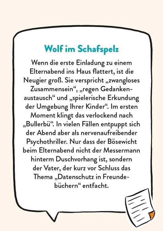 Produktbild: Survival Guide f&uuml;r den Elternabend