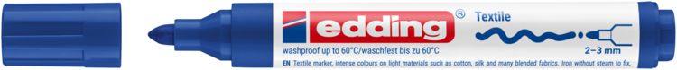 Produktbild: EDDING&reg; Textil Marker 4500, blau