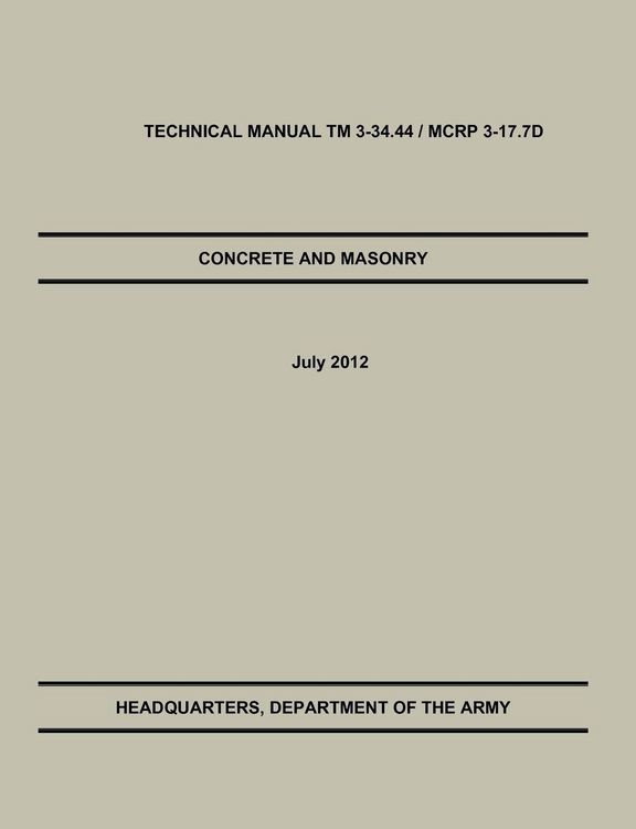 Produktbild: Concrete and Masonry