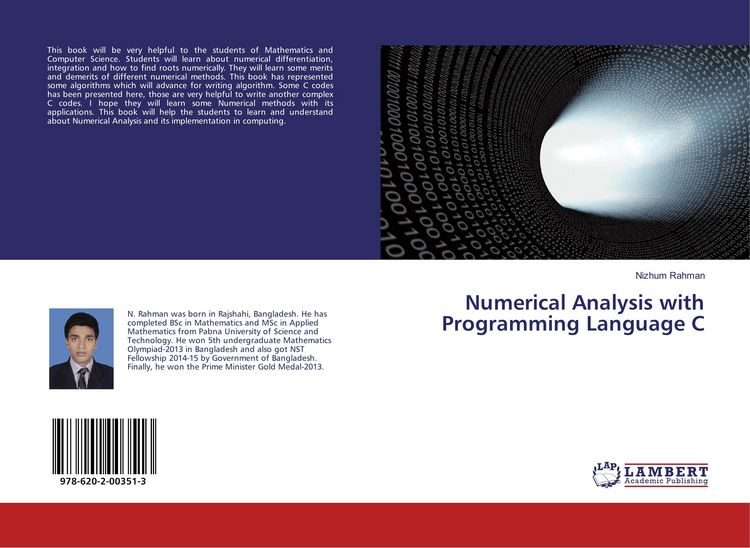 Produktbild: Numerical Analysis with Programming Language C
