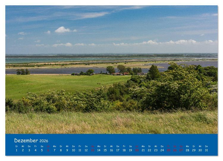 Produktbild: Besuch auf Hiddensee (Wandkalender 2026 DIN A2 quer), CALVENDO Monatskalender