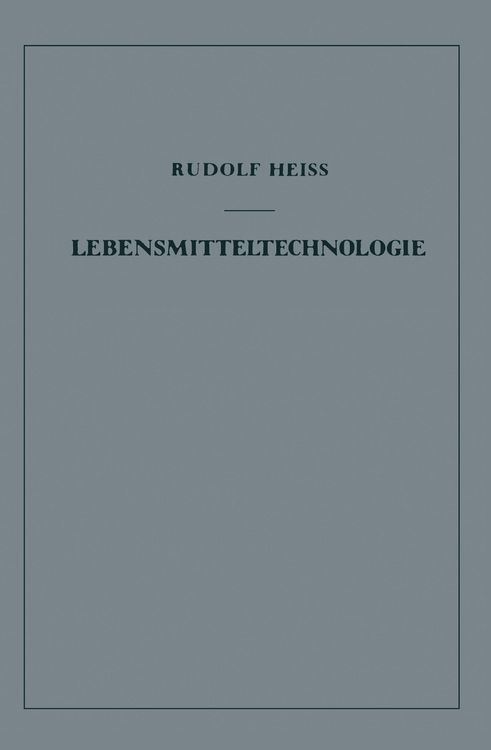 Produktbild: Lebensmitteltechnologie
