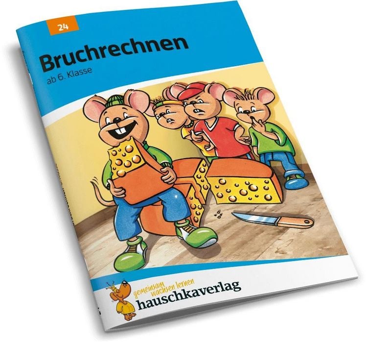 Produktbild: Bruchrechnen ab 6. Klasse, A5-Heft
