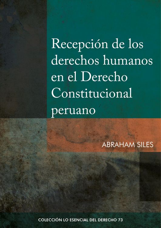 Produktbild: Recepci&oacute;n de los derechos humanos en el Derecho Constitucional peruano