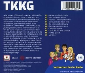 Produktbild: TKKG 242: Verbrechen live im Radio