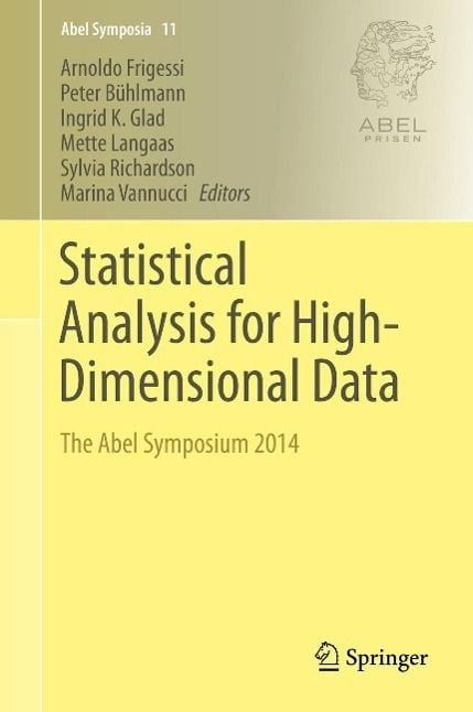 Produktbild: Statistical Analysis for High-Dimensional Data
