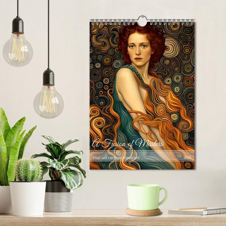 Produktbild: A Fusion of Masters (Wall Calendar 2026 DIN A4 portrait), CALVENDO 12 Month Wall Calendar