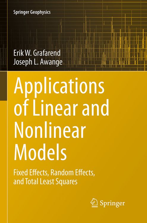 Produktbild: Applications of Linear and Nonlinear Models
