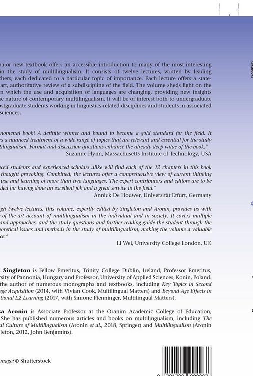 Produktbild: Twelve Lectures on Multilingualism
