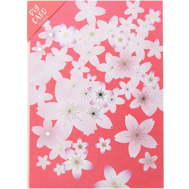 Produktbild: DIY Karte Sakura Sakura, Kirschbl&uuml;ten,