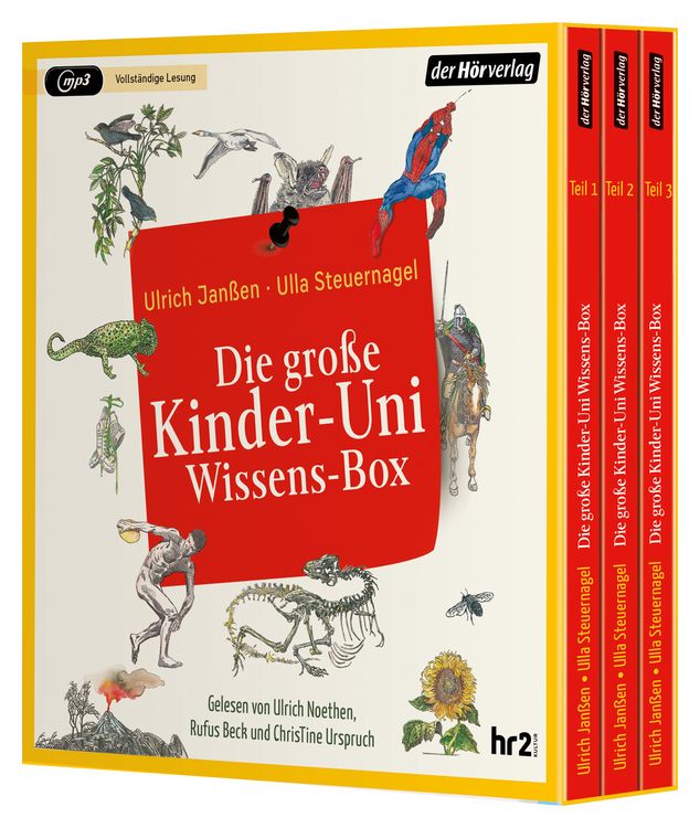 Produktbild: Die gro&szlig;e Kinder-Uni Wissens-Box