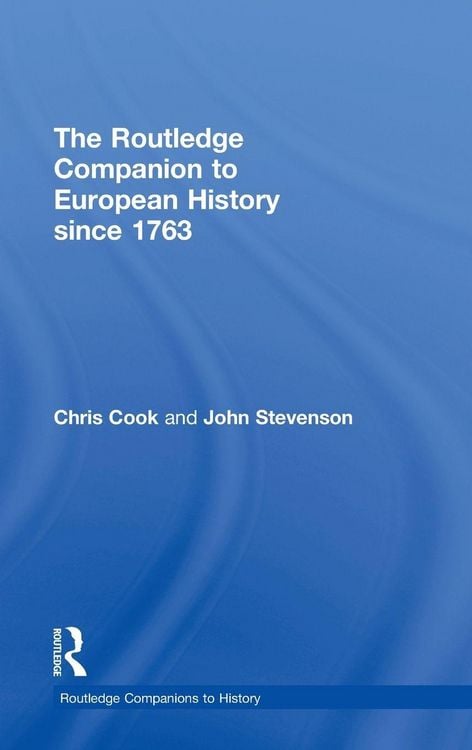 Produktbild: The Routledge Companion to Modern European History since 1763