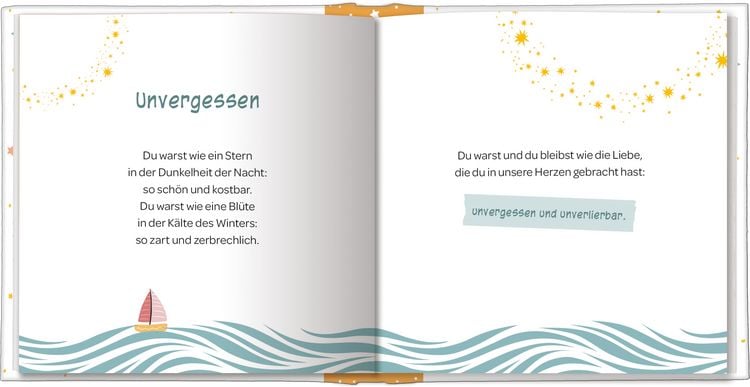 Produktbild: Unser geliebtes kleines Sternenkind