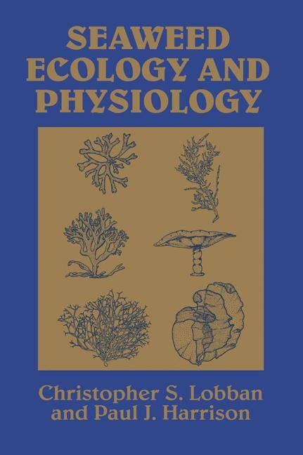 Produktbild: Seaweed Ecology and Physiology