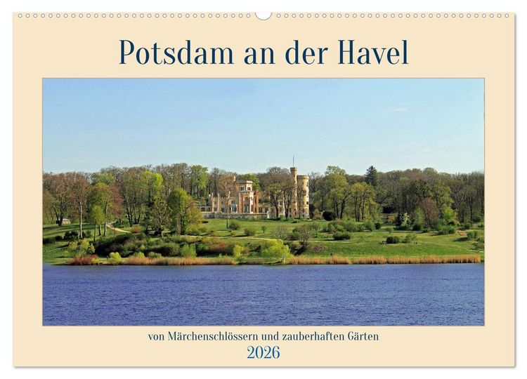 Produktbild: Potsdam an der Havel (Wandkalender 2026 DIN A2 quer), CALVENDO Monatskalender